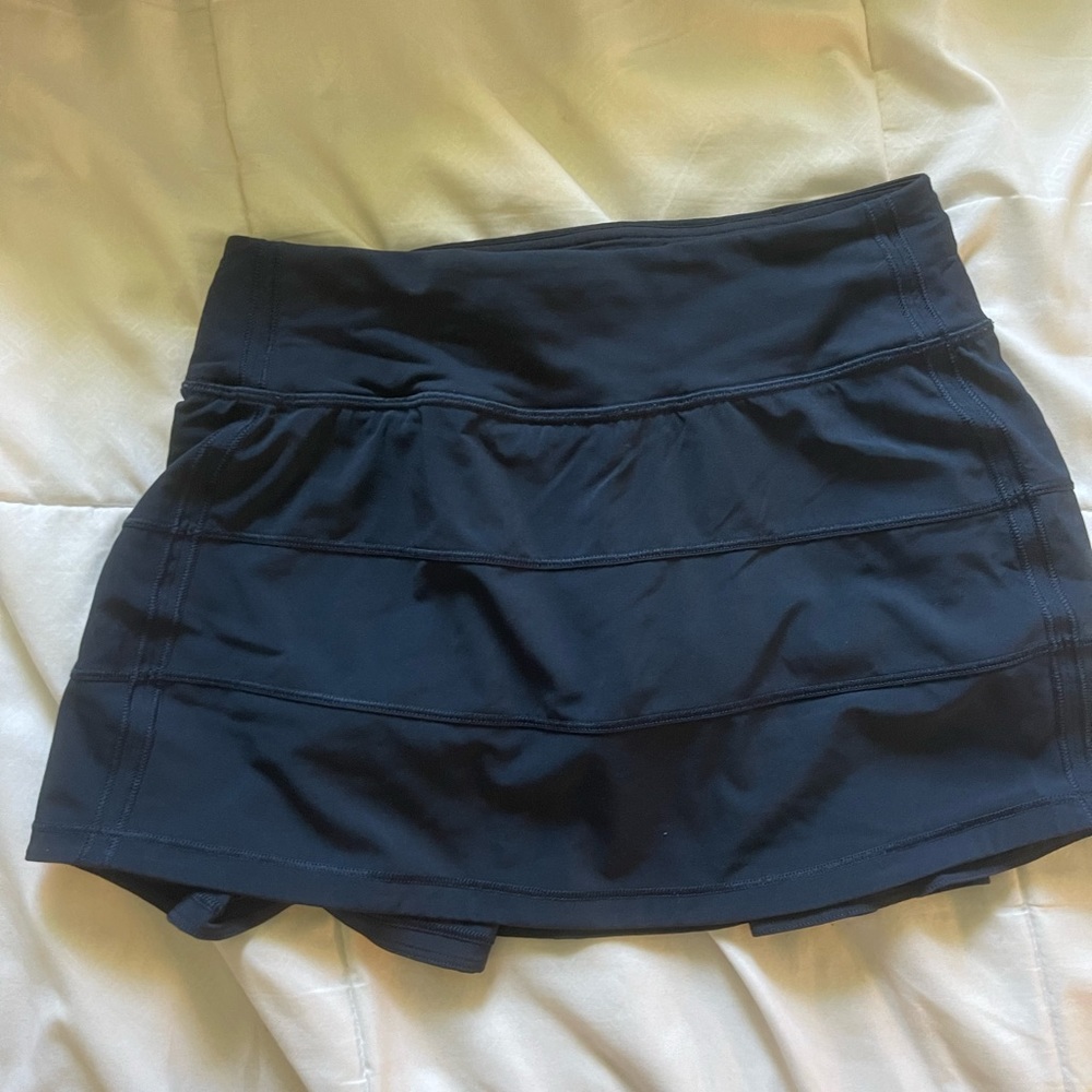 Lululemon navy blue tennis skirt